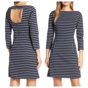 NWT Eliza J Stripe Ponte Knit Dress Size 4